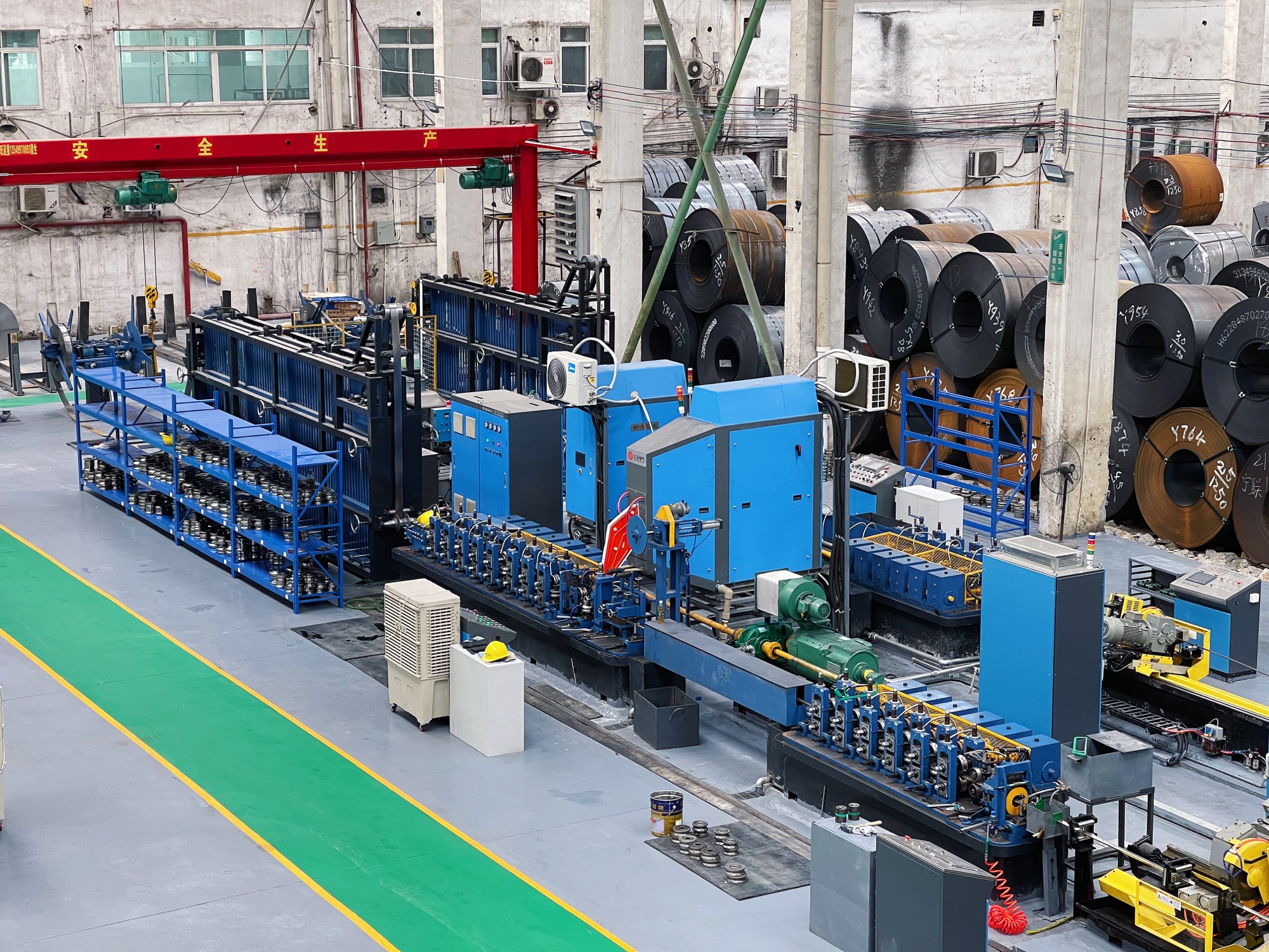 TEYFON precision ERW steel tube production line